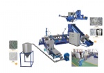 PE,PP Film Double-Stage Pelletizing Line(with compactor)